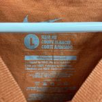 Nike  women's orange slim fit 100% cotton short sleeve casual tshirt shirt active Photo 3