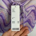 Urban Outfitters Y2k Purple Crop Top Graphic Short Sleeve Top NEW W-525 Sz XS Photo 5