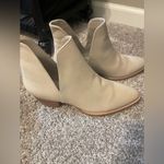 Free People  Cream Ankle Booties Photo 6