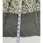 Dress Barn  Women's Grey & Lace Cardigan Photo 4