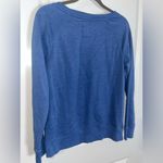 Nba Sz Small Womens Fleece Lined OKC OklahomaCity Thunder Blue Cotton Sweatshirt Photo 7