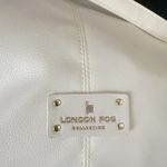 London Fog NWT$88 Collection Laura Large Tote Bag Carryall Off White Butter Soft Photo 3