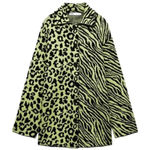 ZARA  Animal Print Oversized Cardigan/
Jacket(Size Small) Photo 0