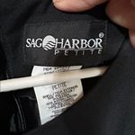 Sag Harbor  Black Sleeveless Lined Dress Photo 3