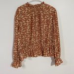 SheIn Floral Lantern Sleeve Blouse Photo 0