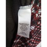 Ruby Rd  Women Petite Lg Black Red White  Cowl Neck Pullover Flowing‎ Blouse Photo 8