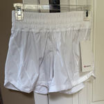 Lululemon NWT  athletica White Athletic Shorts Photo 0