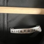 Alice + Olivia Kristiana Pearl Embellished Fitted Black Sheath Mini Dress Size 2 Photo 7