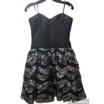 Blondie Nites Blondie Black Sequin Party Dress Sleeveless Cocktail Mini Dress Photo 1