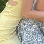 Trendy and Unique Yellow mini dress Photo 4