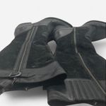 Born Shoes Born Uchee Black Suede & Leather Knee High Boots Sz 8 Photo 5