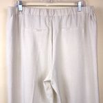 Rachel Zoe Women’s Cream Wide Leg Lightweight Cropped Trouser Pull-On Pants Photo 7