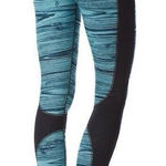 Sweaty Betty  Reversible‎ Black Turquoise Full Length Leggings Size Small No Tag Photo 0
