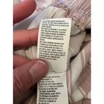 American Eagle  Outfitters Jumpsuit Womens Small Pink White Stripe Off Shoulder Photo 10