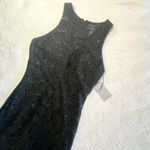 Morgan & Co  Nordstrom Black Lace Sequined Dress NWT  Photo 2