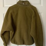 Free People Movement Hit The Slopes Fleece Jacket | Army Green Photo 4