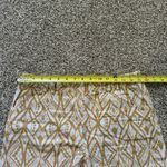 Anthropologie Elevenses  cream & yellow print shorts size 4 Photo 8