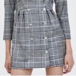 ZARA TRF Gray Double Breasted Plaid Collection - M EUC Photo 11