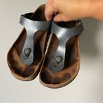 Birkenstock  Gezah Metallic Blue Women's Sandals Size 37 Photo 3
