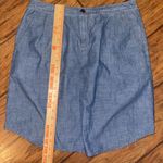 Banana Republic  lightweight Denim Blue skirt with pockets woman’s size 6 Photo 7