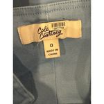 Color Me Courtney Dress Womens 0 Blue Denim Alle Utility Fit And Flare Mini Photo 8