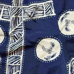 Vintage 80s Teddi Trouser Blouse Shorts Women’s 26” Waist Blue Photo 3