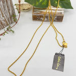 Cookie Lee Vintage  Gold Thin Rope Chain Necklace Photo 0
