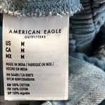 American Eagle OUTFITTERS size medium denim crop tank adjustable straps elastic Photo 5