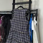 Likely Multi Tweed Jewel Fit & Flare Mini Dress in Blue Multi Photo 12