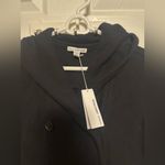 James Perse  Black Double-Breasted Pea Coat Photo 4