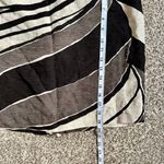 Ann Taylor  Black Cream A-Line Mini Skirt Formal Office Size 8 Photo 5