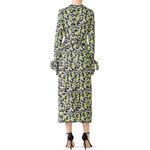 Proenza Schouler Multicolor FLORAL KNOT Crepe Dress Size 2 Photo 1