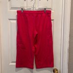 Danskin Now Women Pink Athletic Capri Pants L G 12 14 Drawstring Athleisure Size L Photo 6