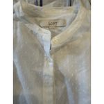 Loft Lot of 6 Size X Small Tops And Sweaters Office Casual Work Various Prints Photo 5