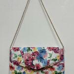 Jessica McClintock  Floral Print Clutch with Chain Photo 0