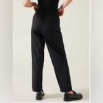 Athleta  Cardiff Pant Black Paperbag Size 4 Photo 1