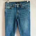prAna  Women’s Size 4/27‎ Organic Cotton Mid Rise Medium Wash Denim Jeans Photo 2