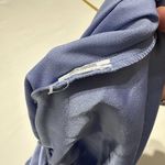 Abercrombie & Fitch Women’s  Cowl Neck Purplish Blue Bodysuit Top Sz S Small Photo 11