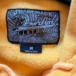 Brooklyn Cloth  Womens Sweatshirt Size M Yellow Pullover Pockets Lightweight Photo 1