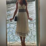 Elegant White and Black Women's Dress Size 10 Photo 1