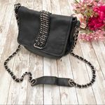 joe's jeans Joe’s Jeans Black Leather Chain Crossbody Bag Photo 0