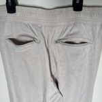 Athleta Brooklyn Textured Leopard Joggers Abalone Beige Cream Size 10 Photo 8