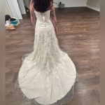 David's Bridal David’s bridal embroidered sweetheart aline W size 12 nwt wedding gown/dress Photo 1