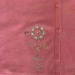 Sunburst by Morning Sun Long Sleeve Embellished Sequin Cardigan Size 2XL XXL Pink Photo 8
