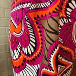 David Meister  printed mini slip dress pink size 8 EUC Photo 6