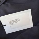 NWT Mother of Pearl “Sydney” navy cotton twill tiered skirt. US sz 4 / EU sz 8 Blue Photo 4