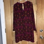 Lovesick women’s Long Sleeve Dress in Purple and Orange size 1 Red Photo 6