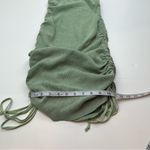 LIONESS  Military Minds Drawstring Mini Dress Sage Green Womens SZ Small Stretch‎ Photo 9