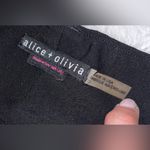 Alice + Olivia Fitted Straight Leg Dress Pants sz 2 long Photo 2