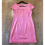 Nanette Lepore  faux suede coral sheath dress 10 Photo 2
